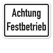 Festbetrieb